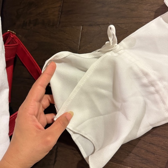 Off shoulder (White) Top - Picture 3 of 4